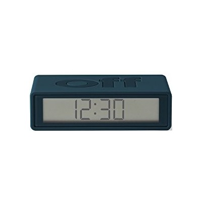 OROLOGIO/SVEGLIA DA VIAGGIO GOMMA ABS 2AAA BLU SCU