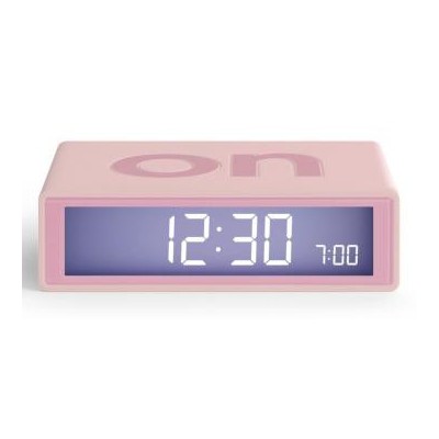 OROLOGIO/SVEGLIA DA VIAGGIO GOMMA ABS 2AAA ROSA