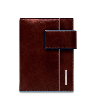 ORGANIZER GRANDE IN PELLE MOGANO