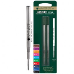 Blister 2 refill per SFERA Montblanc  NERO PUNTA MEDIA