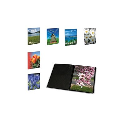 ALBUM FOTO SALDATO 21x27.5cm fino a 96 FOTO 13x19cm assortiti LEBEZ