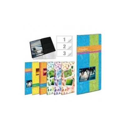 ALBUM FOTO AVANTGARDE C/ANELLI 23X23 25FG 300GR BR
