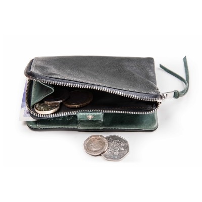 PORTAFOGLIO MORBIDO IN PELLE 12X8,5 4 CARTE