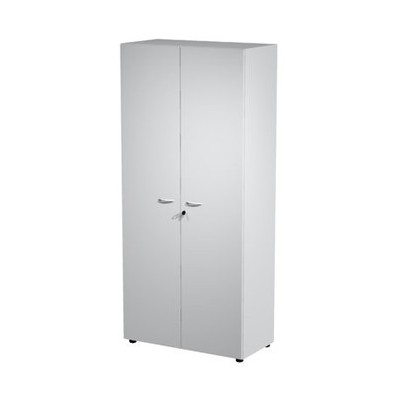 ARMADIO ALTO C/ANTE MELAMINICO GRIGIO 90X46X200