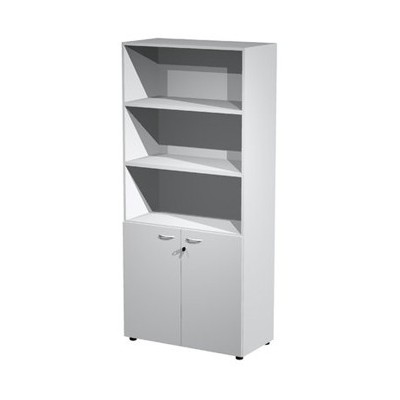 ARMADIO ANTE GRIGIO BASSE MEAMINICO 90X46X200