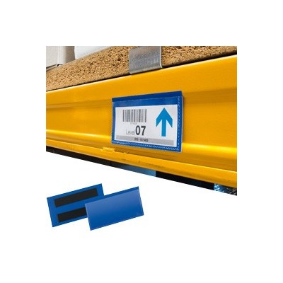 50 BUSTE IDENTIFICAZIONE 150x67mm con BANDA MAGNETICA 1742 Durable