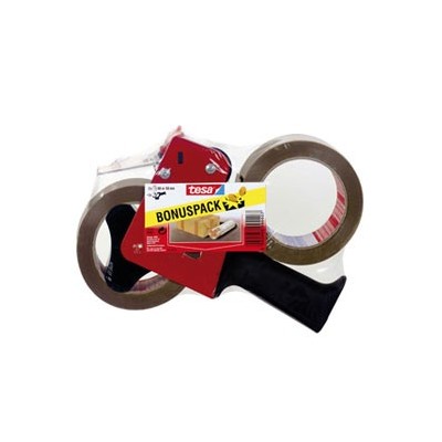 TENDINASTRO + 2RT NASTRO IMBALLO 66MTX50MM AVANA TESA