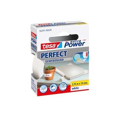 NASTRO ADESIVO TELATO 19MMX2,7MT BIANCO 56341 XP PERFECT