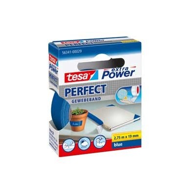 NASTRO ADESIVO TELATO 19MMX2,7MT BLU 56341 XP PERFECT