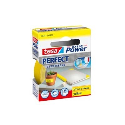 NASTRO ADESIVO TELATO 19MMX2,7MT GIALLO 56341 XP PERFECT