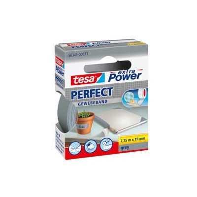 NASTRO ADESIVO TELATO 19MMX2,7MT GRIGIO 56341 XP PERFECT