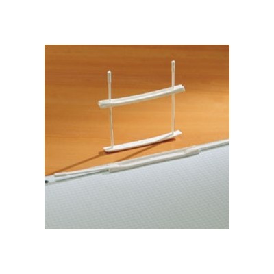 12 FASTNER IN PLASTICA E212 PASSO 80 - CAPACITA 6CM