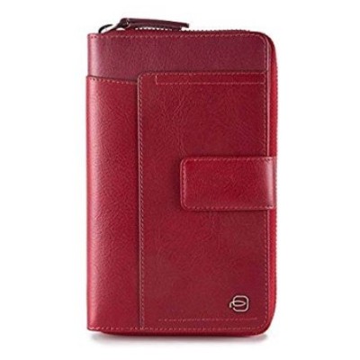 PQUADRO PD1354W82R PORTAMONETE DONNA ROSSO