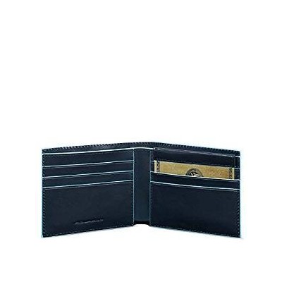 PQUADRO BLUE SQUARE PORTAMONETE BLU NOTTE