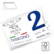 BLOCCO DISEGNO PIGNA2 33x48cm collato 12fg 110gr ruvido