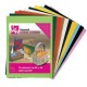 SET 10FG CARTONCINO ONDULATO 25X35CM CANNETE colori assortiti CWR