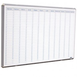 PLANNING ANNUALE MAGNETICO SCRIVIBILE 60x90cm PRISMA PLAN