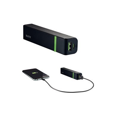Caricatore portatile 1 porta USB 2600mAh Leitz Complete