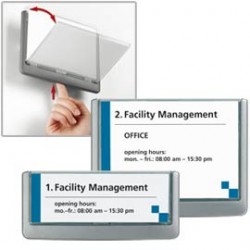 TARGA FUORI PORTA CLICK SIGN 210x297MM (A4) DURABLE