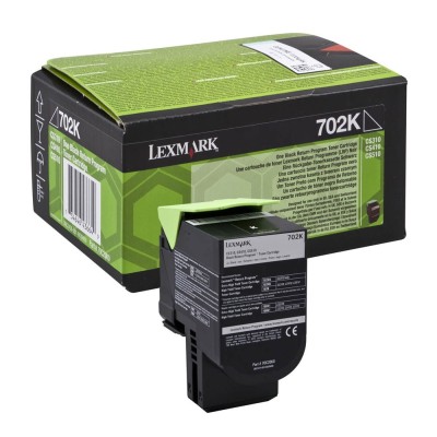 TONER NERO LEXMARK 702K 1000 PAGINE