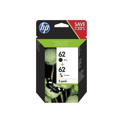 HP 62 INK CARTRIDGE COMBO 2-Pack
