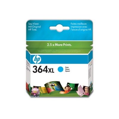 CARTUCCIA A GETTO DINCHIOSTRO HP N.364XL CIANO