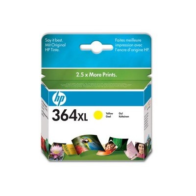 CARTUCCIA A GETTO DINCHIOSTRO HP N.364XL GIALLO