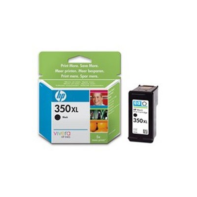 CARTUCCIA A GETTO DINCHIOSTRO HP 350XL NERO CON INCHIOSTRO HP VIVERA