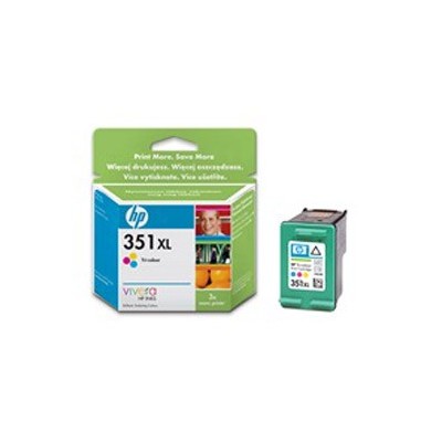 CARTUCCIA A GETTO DINCHIOSTRO HP 351XL TRICROMIA CON INCHIOSTRO HP VIVERA