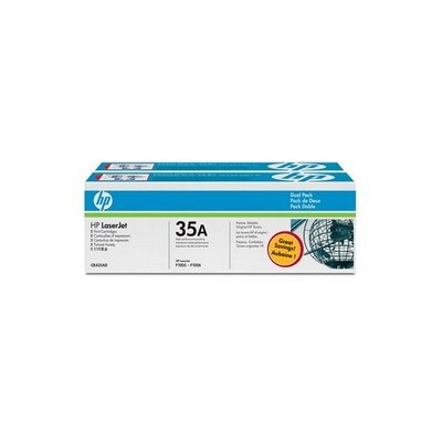 SCATOLA 2 CARTUCCE DI STAMPA HP LASERJET NR. 35