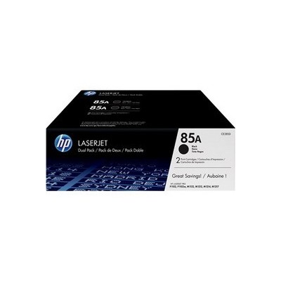 SCATOLA 2 CARTUCCE DI STAMPA HP LASERJET NR. 85A
