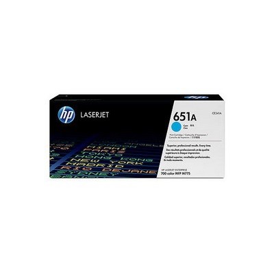 HP 651A TONER CARTRIDGE CIANO