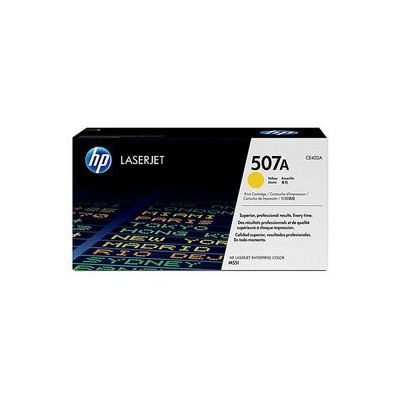 TONER GIALLO HP 507A LASERJET ENTERPRISE 500 COLOR M551N