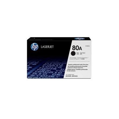 HP 80A BLACK LASERJET TONER CARTRIDGE