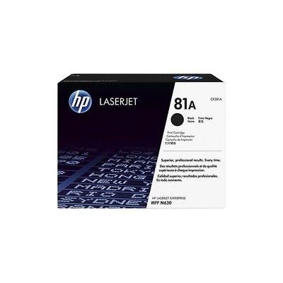 CARTUCCIA DI STAMPA HP 81A NERO