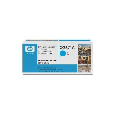 CARTUCCIA DI STAMPA SMART PER STAMPANTI HP COLOR LASERJET 3500 CIANO 4000PG.