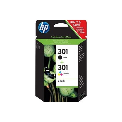HP 301 INK CARTRIDGE COMBO 2-Pack