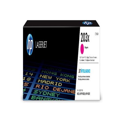 Cartuccia toner magenta originale ad alta capacitA LaserJet HP 203X_2.500 PAG
