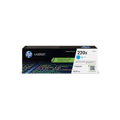 HP Cartuccia toner originale ciano LaserJet HP 220X_5.500 pag