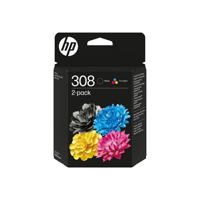 Hp Confezione 2 Cartucce ink 308 BK /C/M/Y