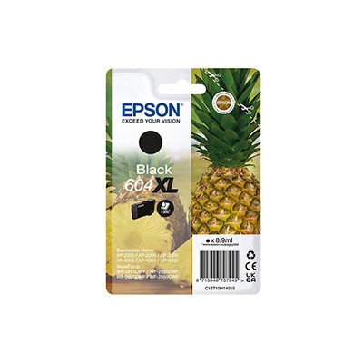 Epson Cartuccia 604XL Ananas Nero 8,9 ml