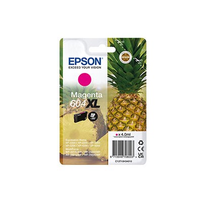 Epson Cartuccia 604XL Ananas Magenta 4 ml