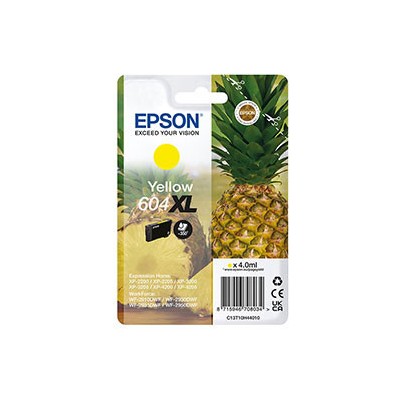 Epson Cartuccia 604XL Ananas Giallo 4 ml