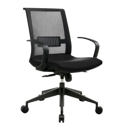 SEDIA SEMIDIREZIONALE    LIVING ECOPELLE NERA LV14