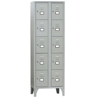 CASELLARIO IN METALLO 10PS 60X50X180H