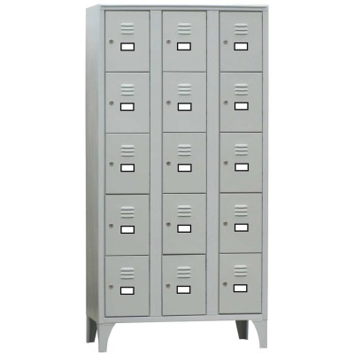 CASELLARIO IN METALLO 15PS 90X50X180H