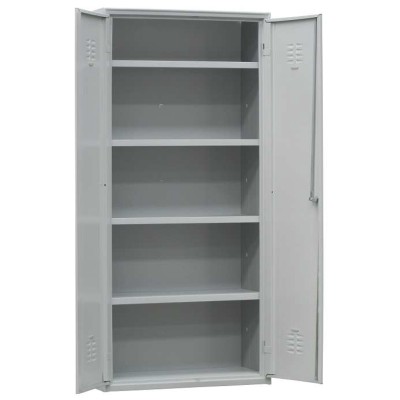 ARMADIO MULTIUSO 4P 100X40X180CM BLU C/SERRATURA
