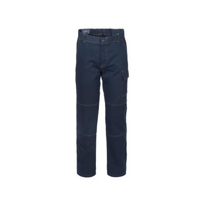 PANTALONE SERIO PLUS+    100% COTONE BLU TG.S