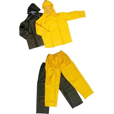 COMPLETO IMPERMEABILE PVCGIALLO TG.XL