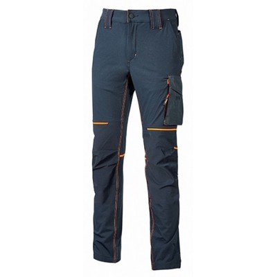 PANTALONI TESSUTO U-4    DEEP BLUE TG.S